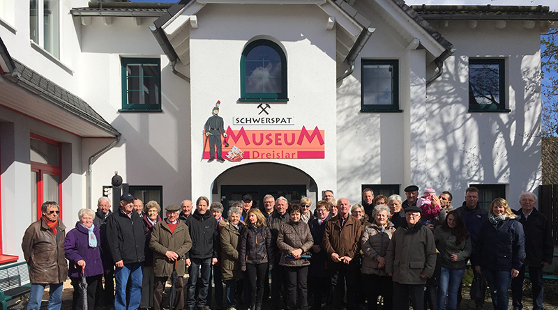 MGV Medebach besuchte Schwerspat Museum Dreislar