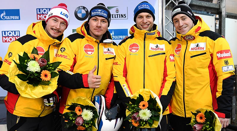 Viererbob-EM in Winterberg - Nico WALTHER mit Team belegen Platz 3 | Bild: ©Dietmar_Reker