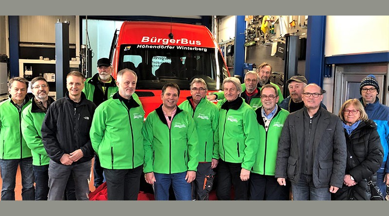 Neuer Bürgerbus seit dem 2. Januar on Tour