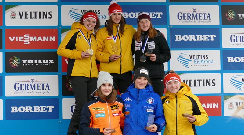 Doppel-Silber für Melina Cielaszyk beim Junioren-Weltcup