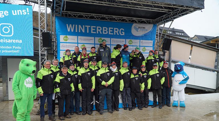 BSC Winterberg war sportlicher Ausrichter von sechs Rennveranstaltungen in der Veltins-EisArena