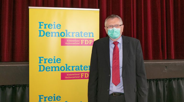 FDP Spitzenkandidat Friedhelm Walter