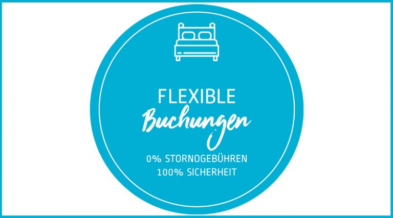 Aktion flexible Buchungen