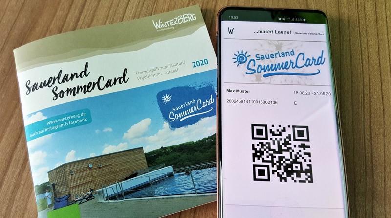 digitale Sauerland-Sommer Card