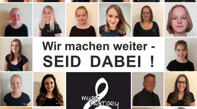 Wir machen weiter – SEID DABEI !