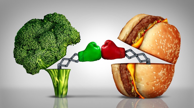 Brokkoli oder Burger?
