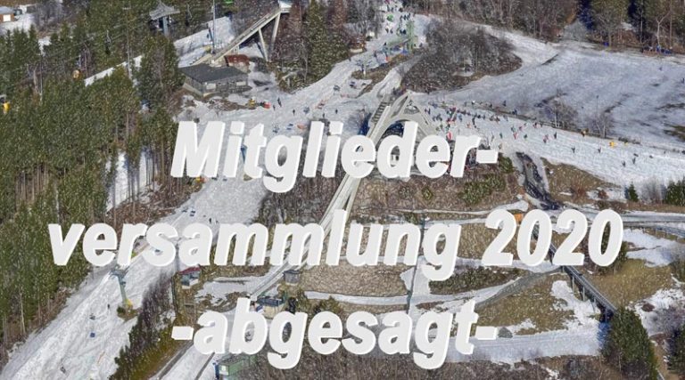 Mittgliederversammlung 2020 abgesagt