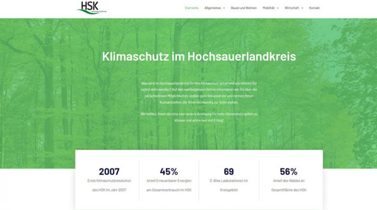 Klimaschutz im HSK