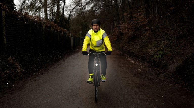 Radfahrer Sichtbarkeit