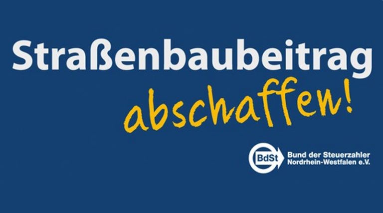 Straßenbaubeitrag abschaffen