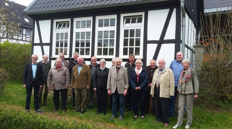 Beim Plattdeutschen Tag 2017 in Cobbenrode