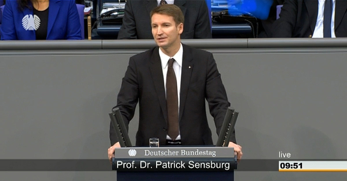 Prof. Dr. Patrick Sensburg, MdB