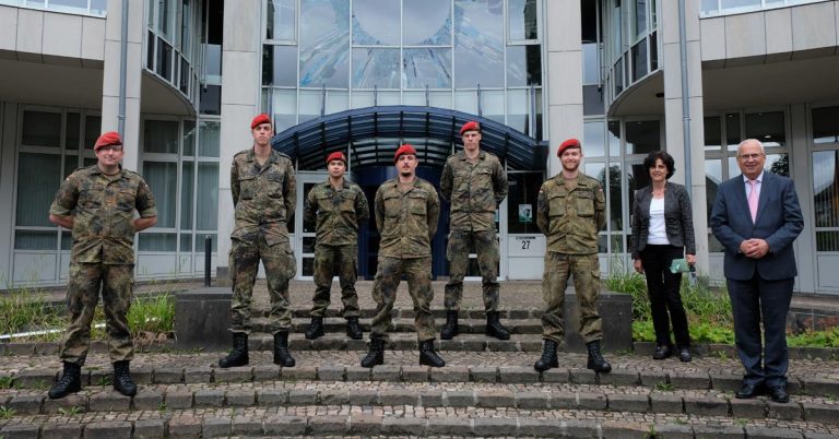 Verabschiedung Bundeswehr Soldaten