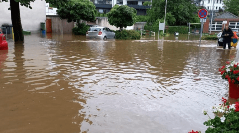 Hochwasser-Katastrophe