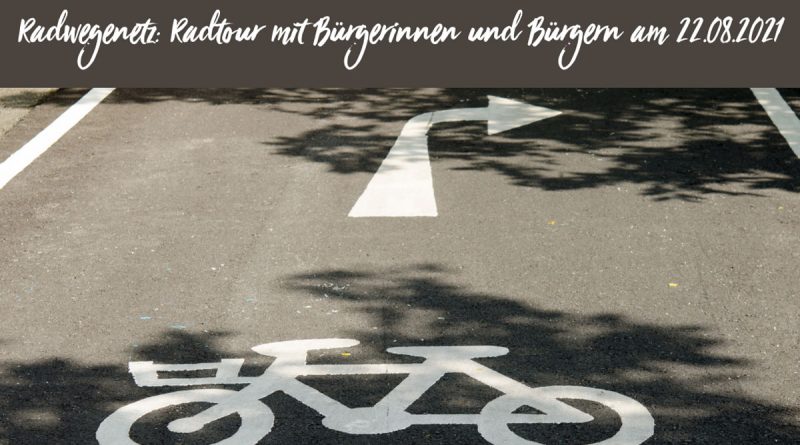Radwegenetz Radtour