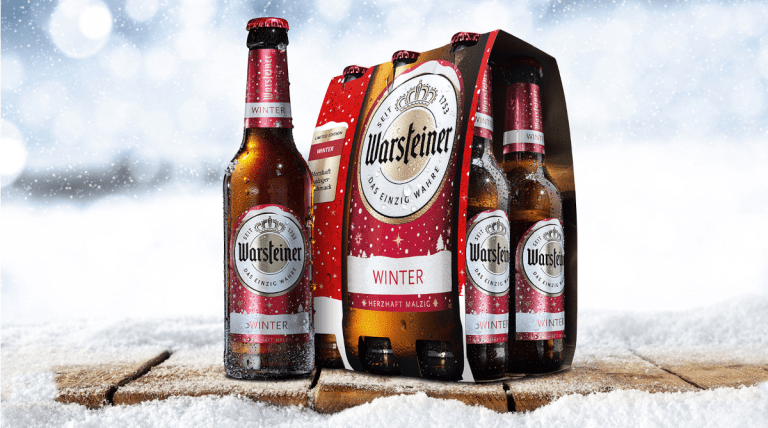 Das Feierabendbier des Weihnachtsmanns