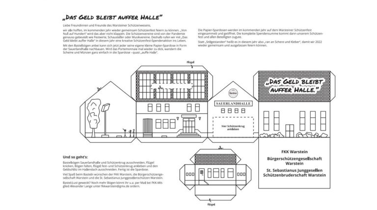 Das Geld bleibt auffer Halle