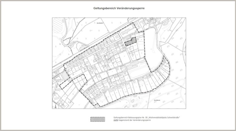 Geltungsbereich Veränderungssperre