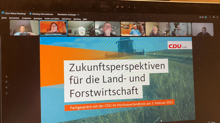 Fachgespräch Landwirtschaft