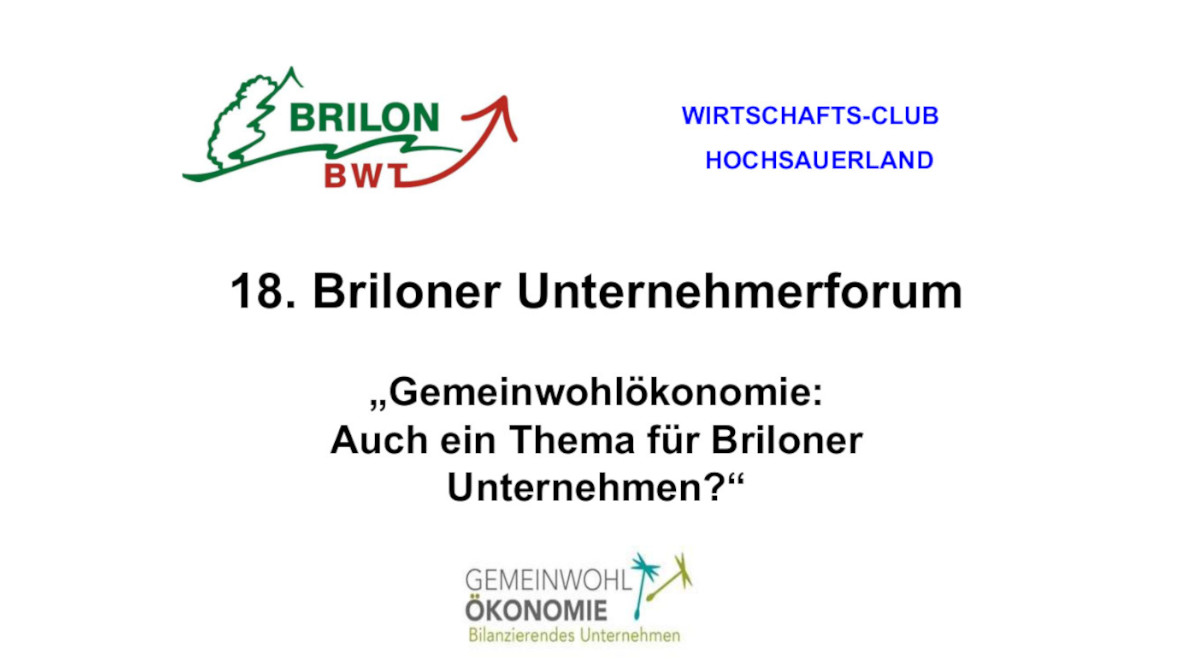 18. Briloner Unternehmerforum