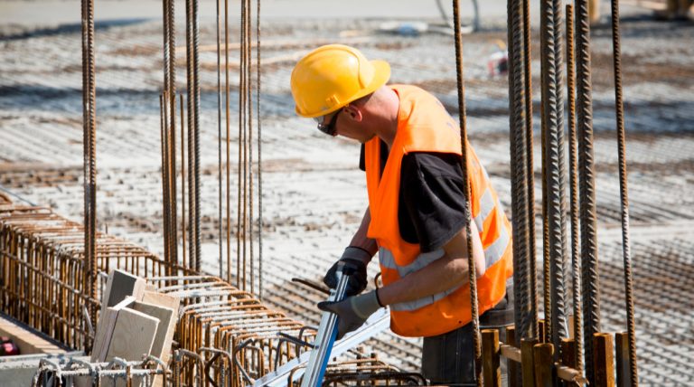 Facharbeiter im Hochbau