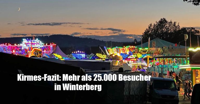 Kirmes Fazit Mehr als 25.000 Besucher