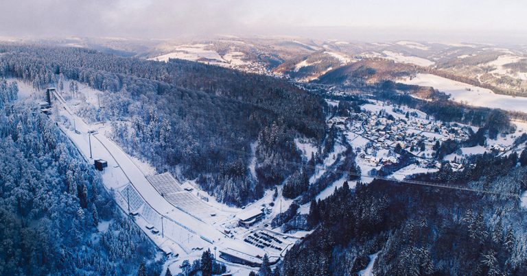 Skywalk Willingen im Winter