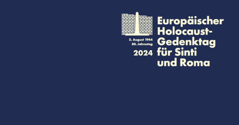 Europäischer Holocaust Gedenktag für Sinti und Roma