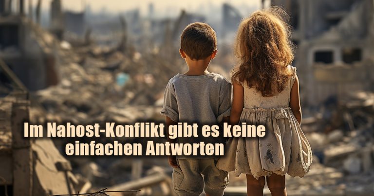 Im Nahost-Konflikt gibt es keine einfachen Antworten