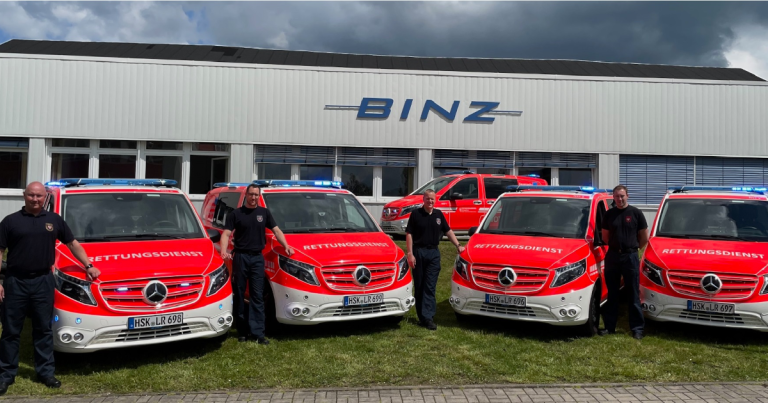 Notarzteinsatzfahrzeuge für HSK-Rettungsdienst