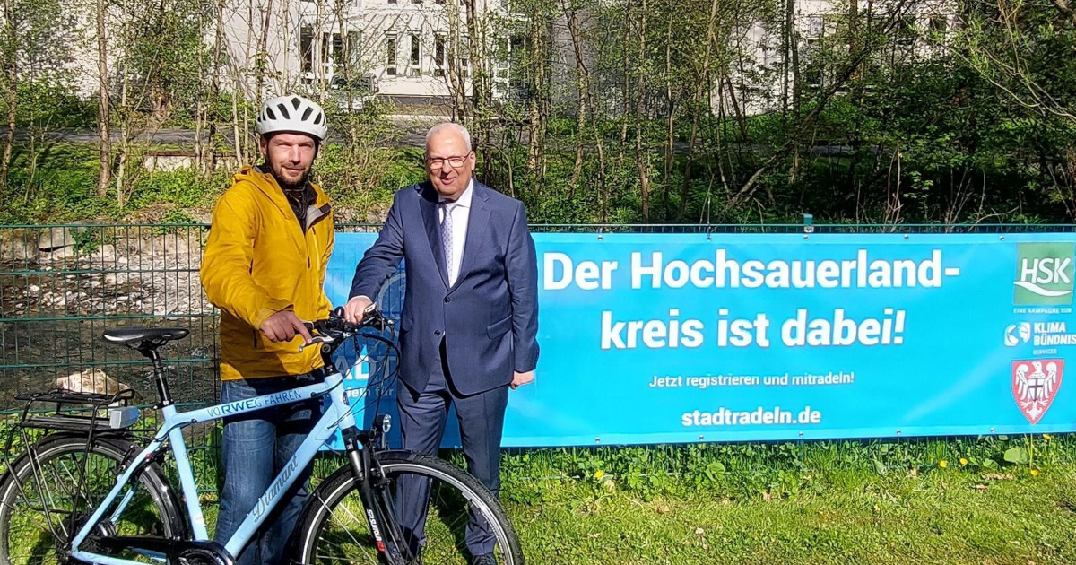 Städte und Gemeinden treten beim STADTRADELN im HSK in die Pedale 1 STADTRADELN im HSK